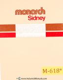 Monarch-Monarch 13\" Series 60 Lathe Operators parts Manual-Series 60-04